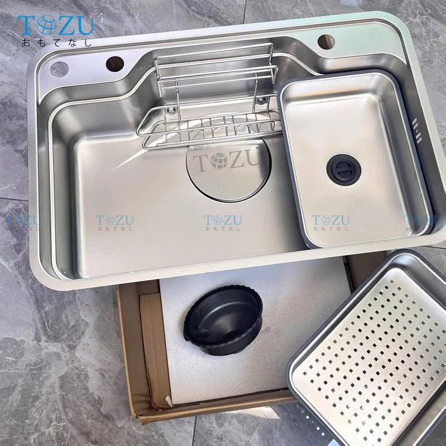 CHẬU RỬA BÁT TOZU CAO CẤP TK8248CSS-3P