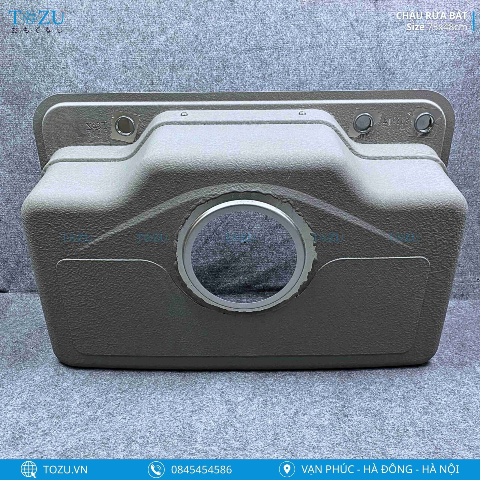 CHẬU RỬA BÁT TOZU CAO CẤP TK7548CSS-3P