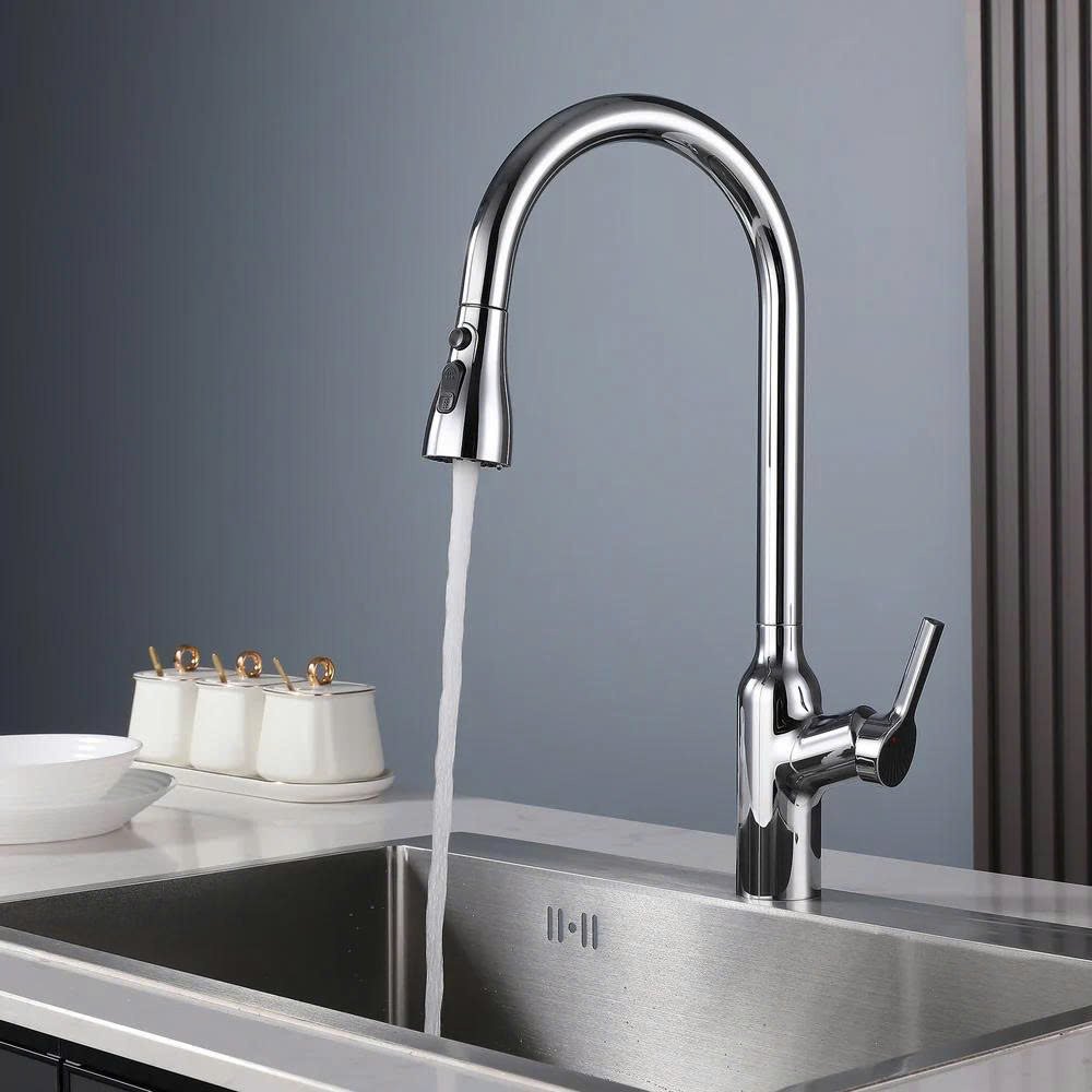 VÒI RỬA BÁT TOZU CURVE BRASS CHROME