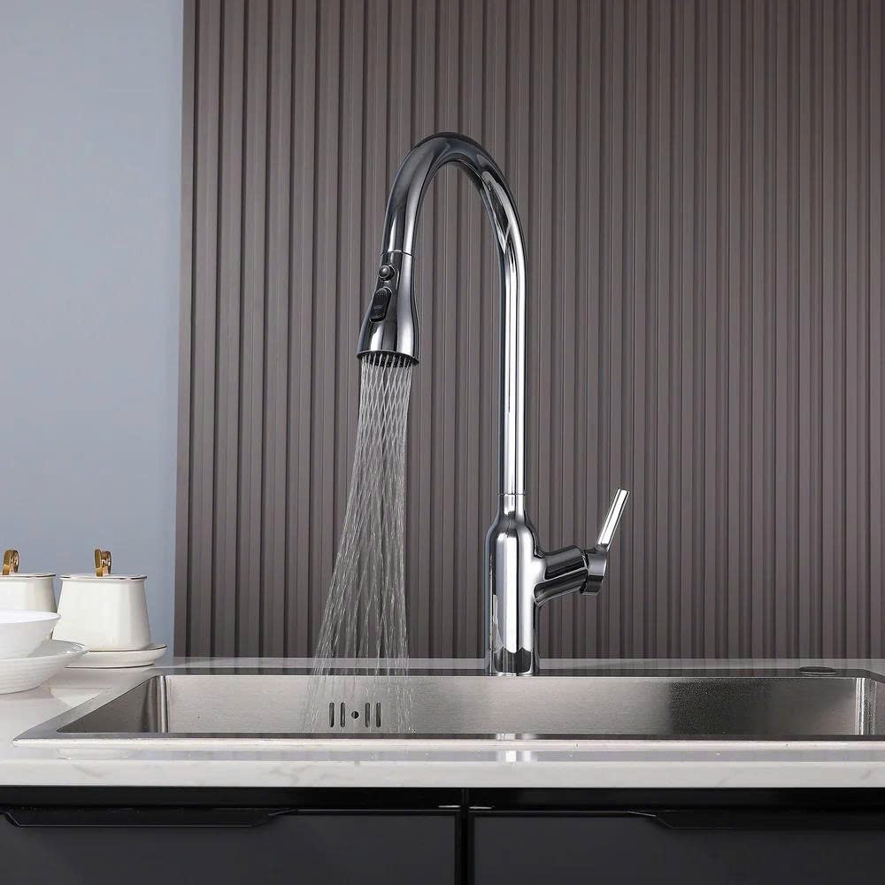 VÒI RỬA BÁT TOZU CURVE BRASS CHROME